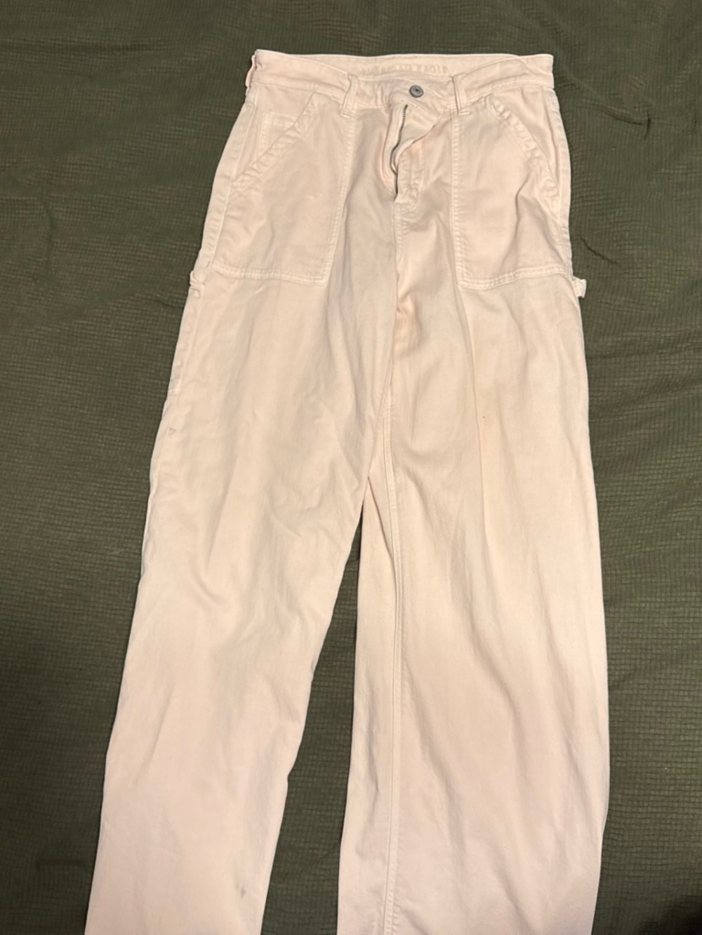 Light Pink American Eagle Cargo Style Jeans